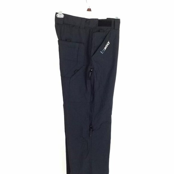 B360 Aquaphile Black Lined Nylon Adjustable Waist Snow Pants Mens Medium - Picture 4 of 16
